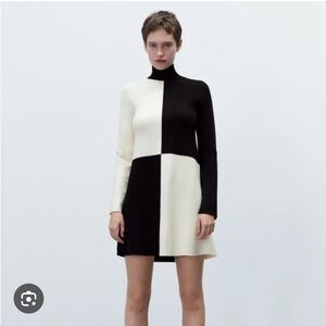 Zara Mod Sweater Dress